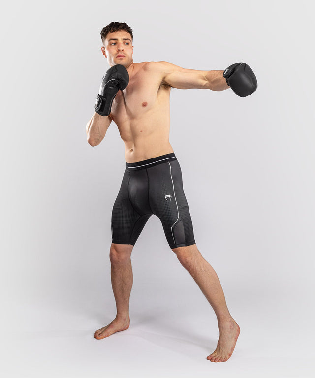 Pantalones de MMA Venum Stealth – Negro/Blanco