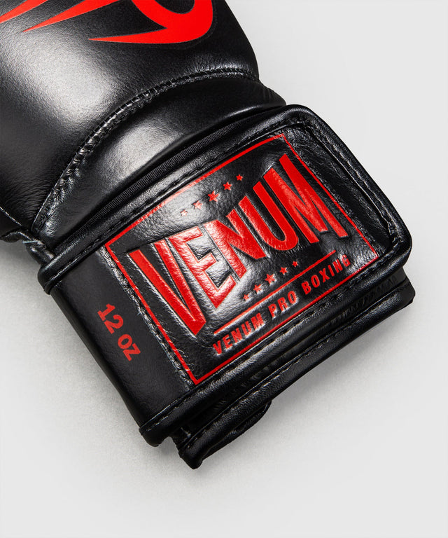 Gants de boxe Venum x Mike Tyson Giant 2.0 – Noir/Rouge