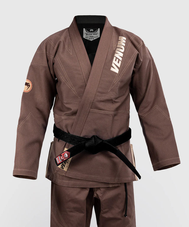 Kimono de BJJ Venum Elite 5.0 – 450 – Marron foncé