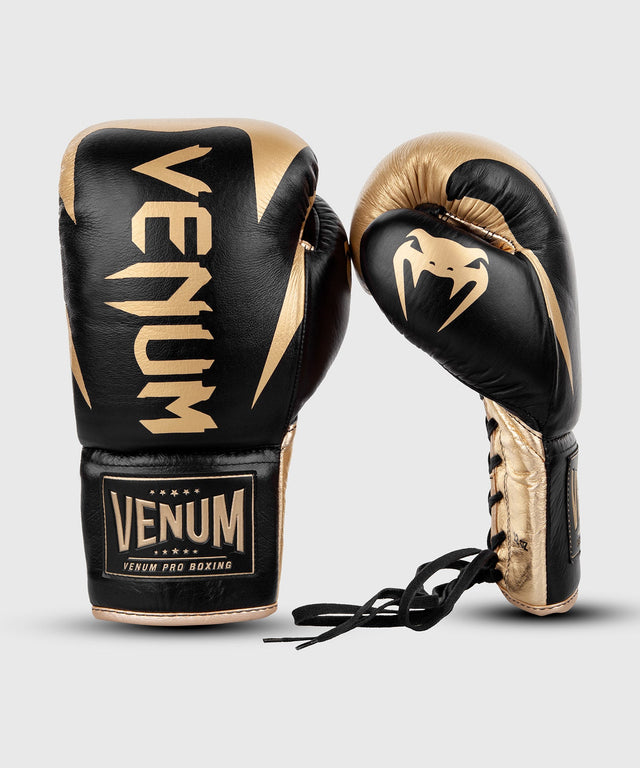 Venum Boxhandschuhe Hammer – Schwarz/Gold