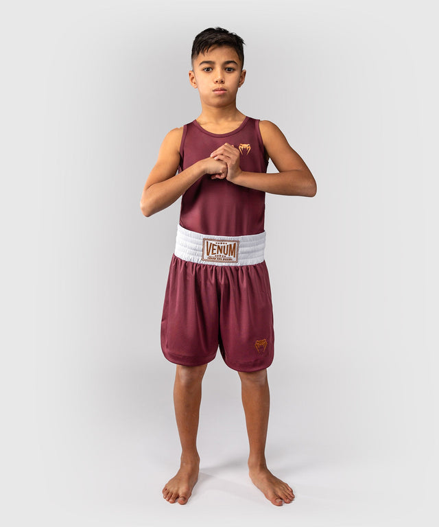 Venum Boxhosen Classic Kinder – Bordeaux