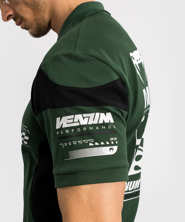 Venum Motorsport Polo – Tiefgrün