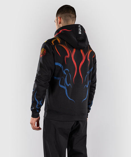 Venum Hoodie TEKKEN 8 Pullover Yoshimitsu - Nero/Arancione - foto 4