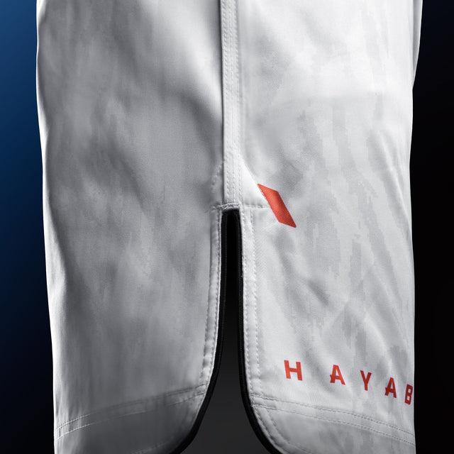 Shorts de MMA Hayabusa Apex Vantage – Blanc