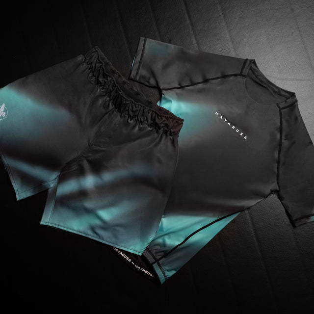 Rashguard Hayabusa Apex Nova Manches Courtes – Turquoise