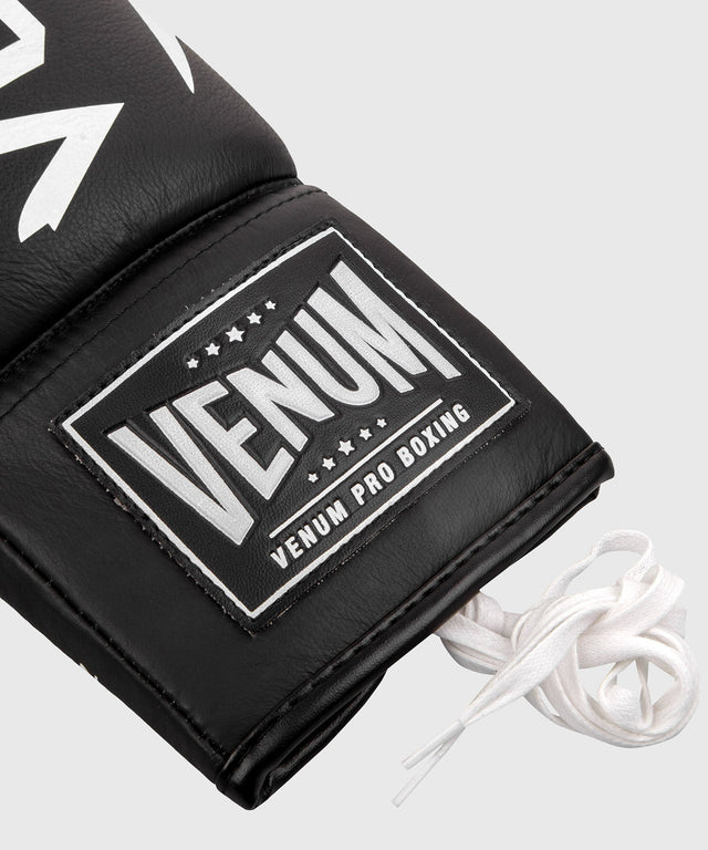 Gants de boxe Venum Hammer Pro – Noir/Blanc