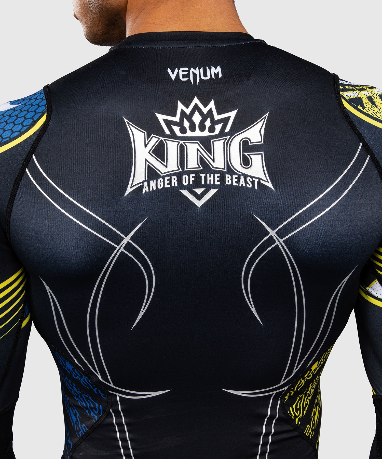 Venum Rashguard TEKKEN 8 King – Noir/Jaune – photo 6
