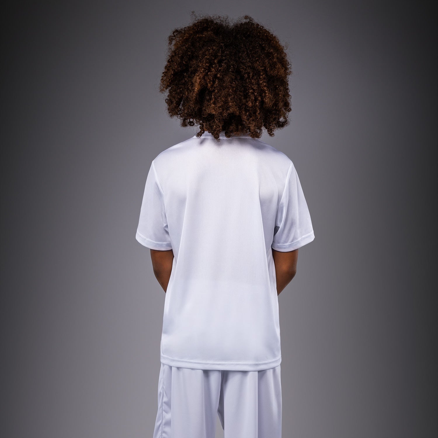 Venum T-Shirt Lineup Kurzarm Kinder – Weiß/Schwarz