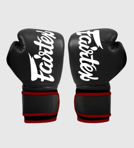 Fairtex Boxing gloves BGV14 - Black/White/Red - Boxing gloves