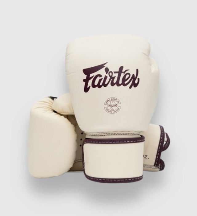 Guantoni da boxe Fairtex BGV16 – Crema Bianco