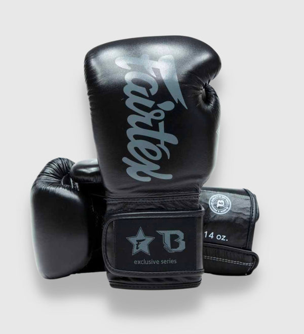 Fairtex Bokshandschoenen FXB V2 - Zwart/Grijs