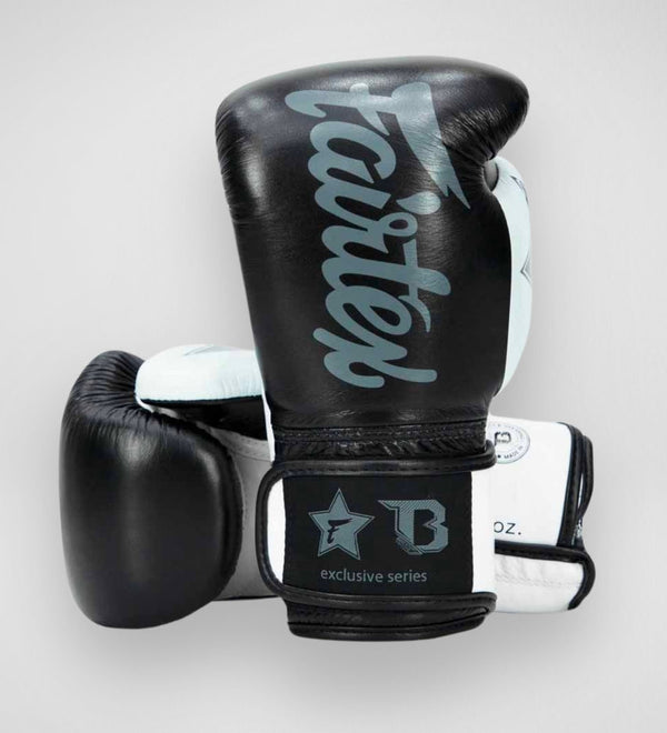 Fairtex Bokshandschoenen FXB V2 - Zwart/Grijs/Wit