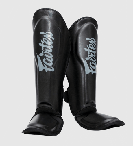 Fairtex Shin guards FXB – Black/Grey – Shin guards