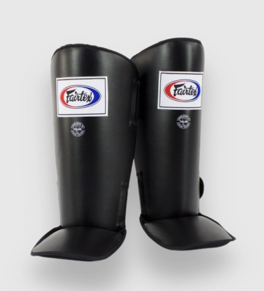 Fairtex Kickboks Scheenbeschermers SP1 - Zwart - Kickboks Scheenbeschermers