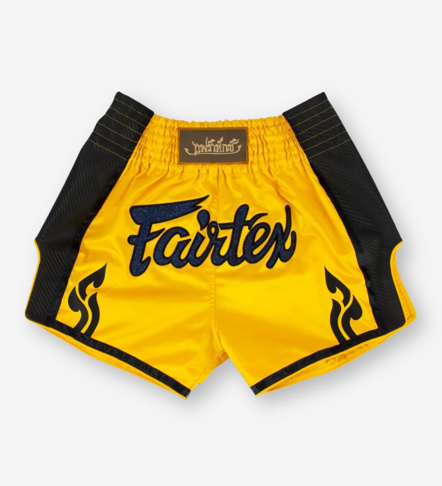 Fairtex Muay Thai Shorts Satoru - Geel/Zwart - Shorts