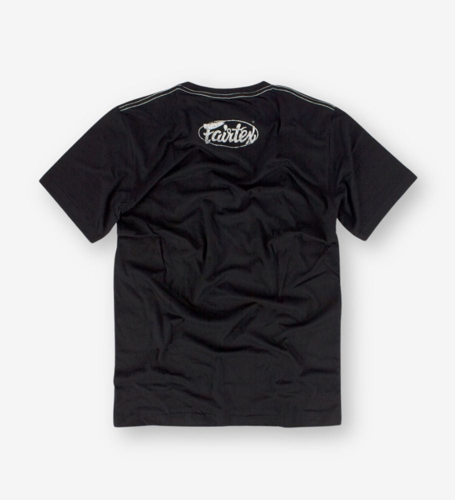 Fairtex T-Shirt Oval - Zwart - T-Shirt