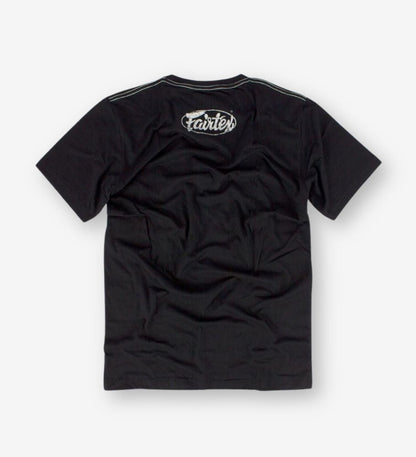 Fairtex T-Shirt Oval - Zwart - T-Shirt