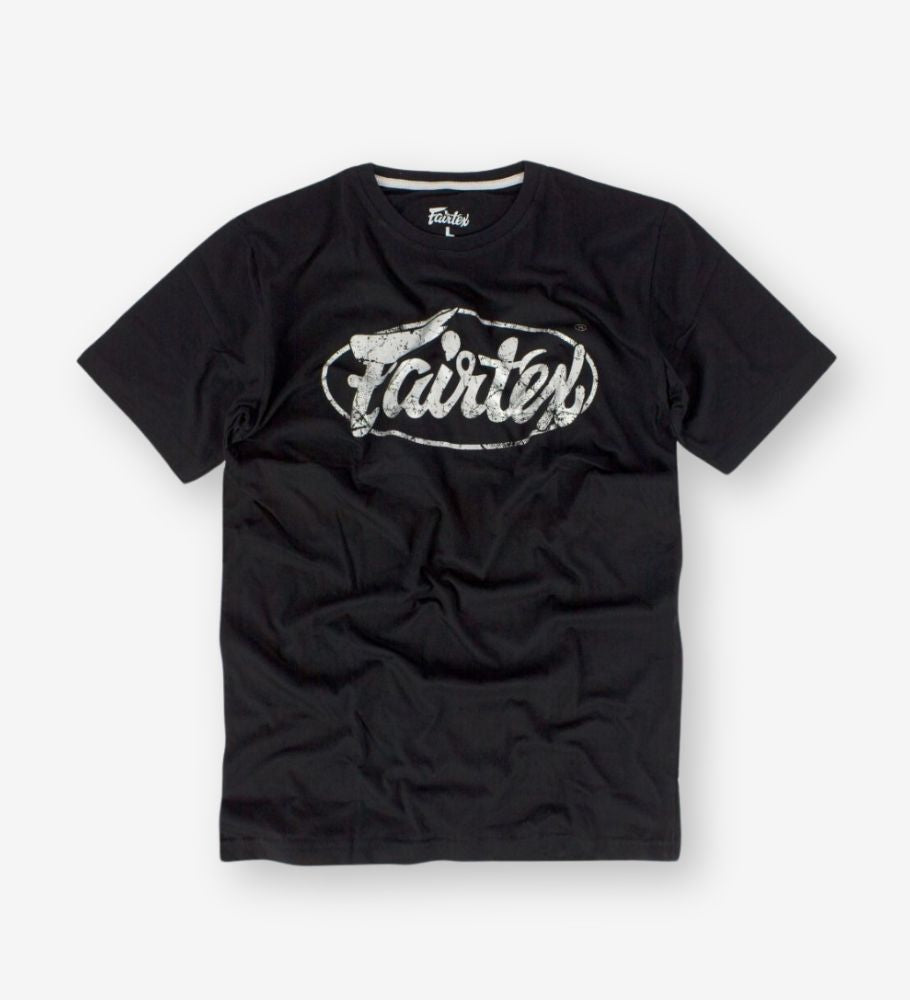 Fairtex T-Shirt Oval - Zwart - T-Shirt