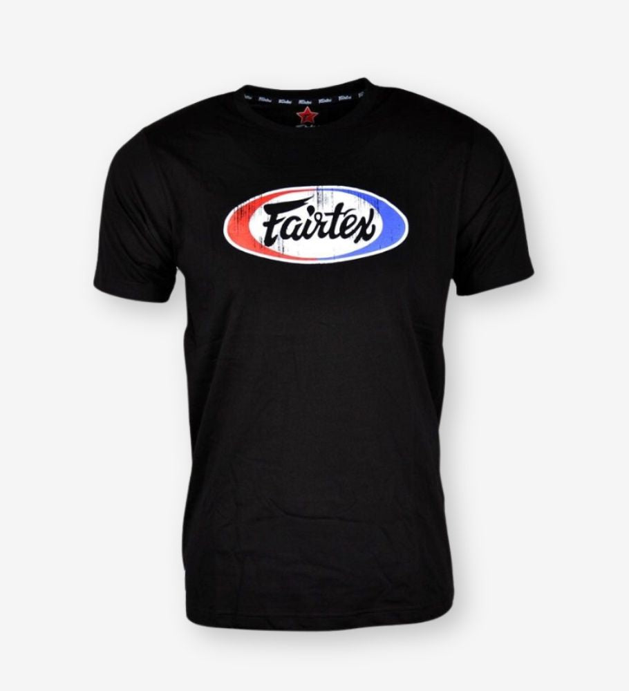 Fairtex T-Shirt Vintage - Zwart - T-Shirt