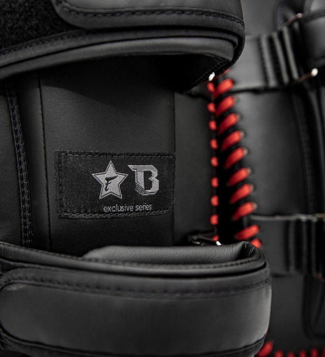 Fairtex Thai Pads FXB - Black/Red/White - Kick & punch pads