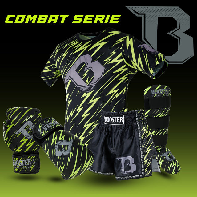 T-shirt Booster Combat Series 5 Enfant – Noir