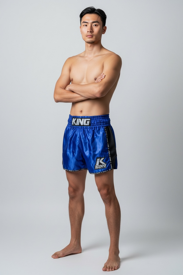 Pantaloncini Muay Thai King Pro Boxing Bangkok – Blu