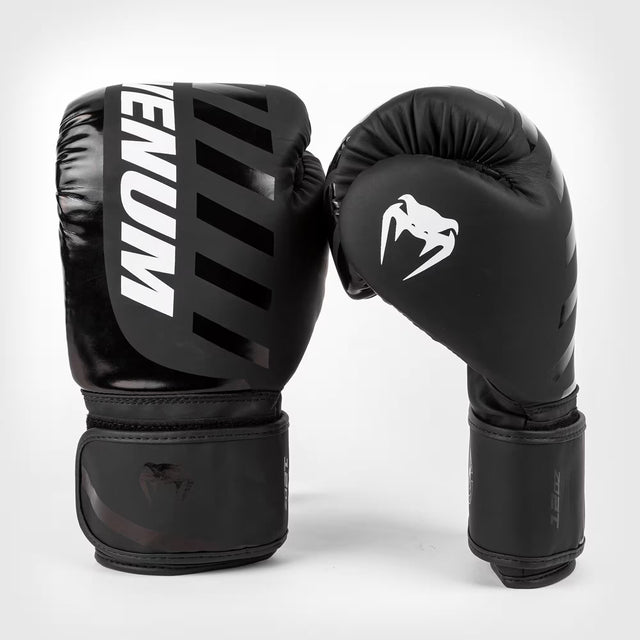 Venum Boxhandschuhe Challenger 3.0 Shockwave – Schwarz/Weiß