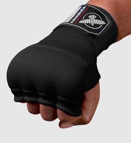 Sous-gants Hayabusa Quick Gel – Noir – Bandes de boxe