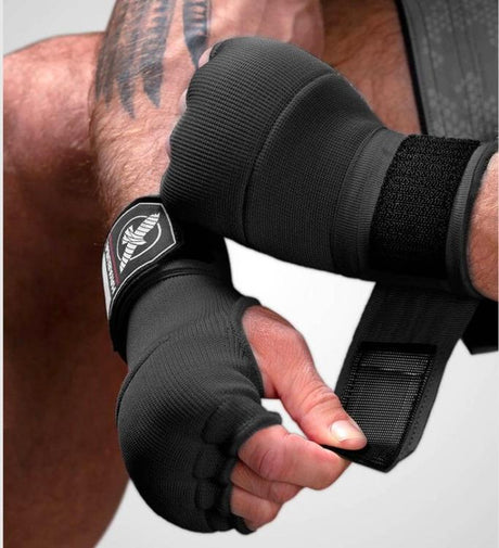 Sous-gants Hayabusa Quick Gel – Noir – Bandes de boxe
