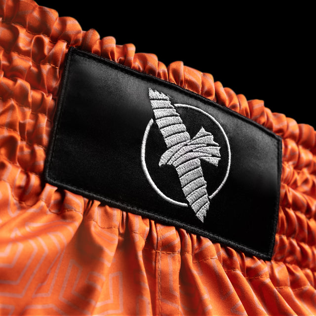 Shorts de Muay Thai Hayabusa Core – Orange