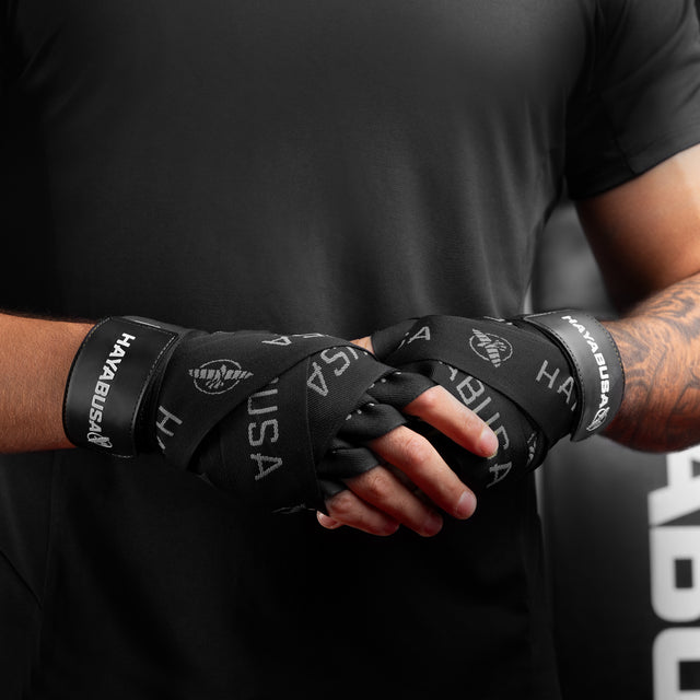 Bende da boxe Hayabusa Deluxe – Nero