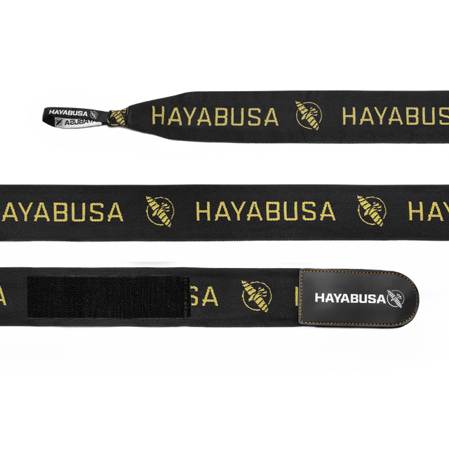 Bende da boxe Hayabusa Deluxe – Nero/Oro
