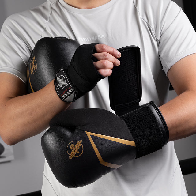 Guantoni da boxe Hayabusa E1 – Nero/Oro