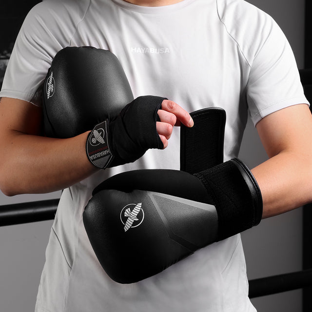 Hayabusa Boxing Gloves E1 - Black/Grey