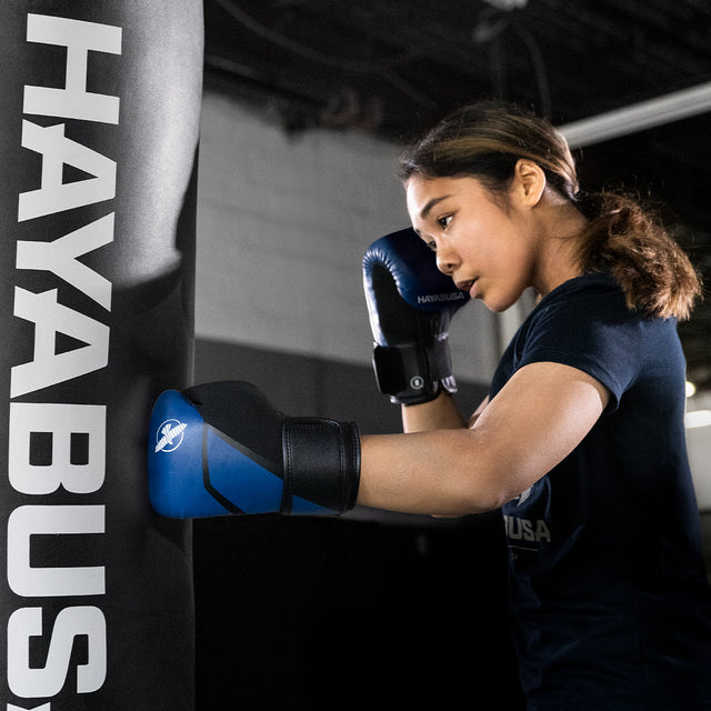 Hayabusa Boxhandschuhe E1 Kinder – Blau/Schwarz