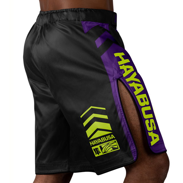 Hayabusa Icon MMA-Shorts – Schwarz/Neon