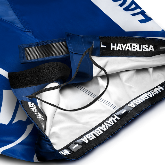 Pantaloncini MMA Hayabusa Icon Lang – Blu/Bianco