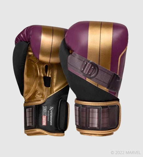 Guantoni da boxe Hayabusa Batroc – Viola/Oro/Nero