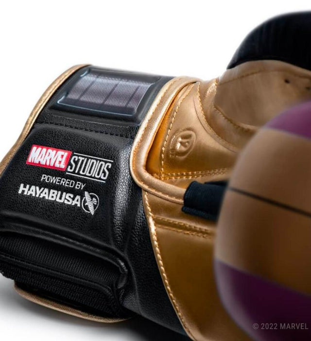 Hayabusa Boxhandschuhe Batroc – Lila/Gold/Schwarz – Boxhandschuhe