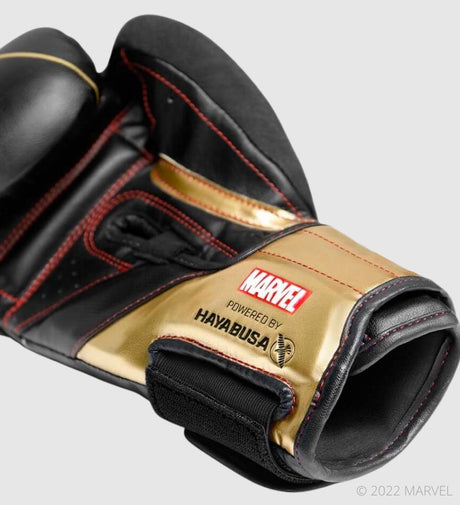 Hayabusa Boxhandschuhe Black Widow – Schwarz/Gold – Boxhandschuhe