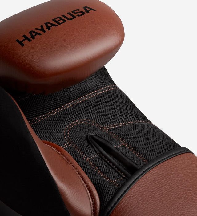 Guantoni da boxe Hayabusa S4 in pelle – Marrone