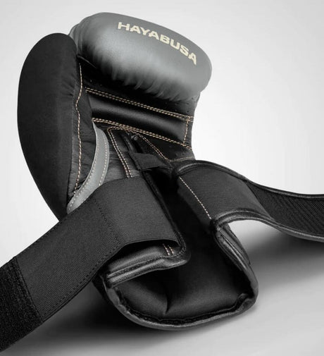 Gants de boxe Hayabusa T3 – Gris/Noir