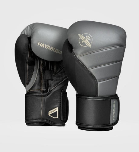 Gants de boxe Hayabusa T3 – Gris/Noir