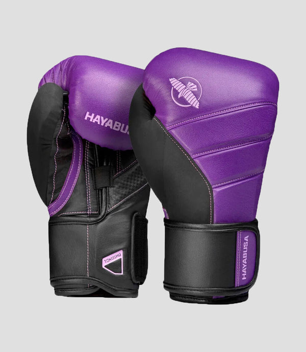 Hayabusa Boxhandschuhe T3 – Violett/Schwarz