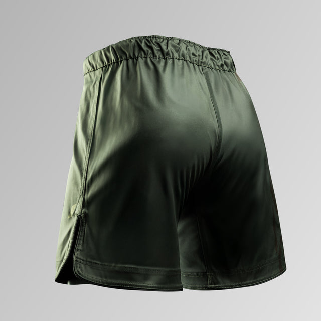 Shorts de MMA Hayabusa Apex Long – Vert tactique