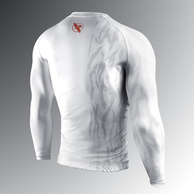 Hayabusa Rashguard Apex Lange Ärmel – Off-White