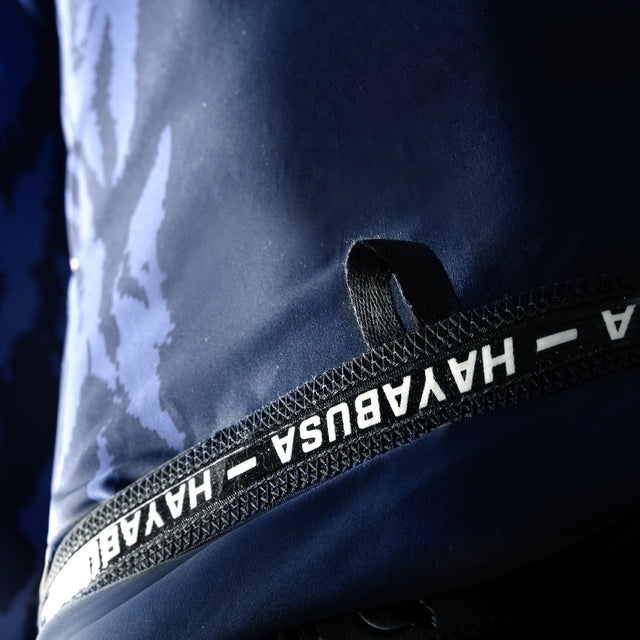 Rashguard Hayabusa Apex Manga Larga – Azul Oscuro