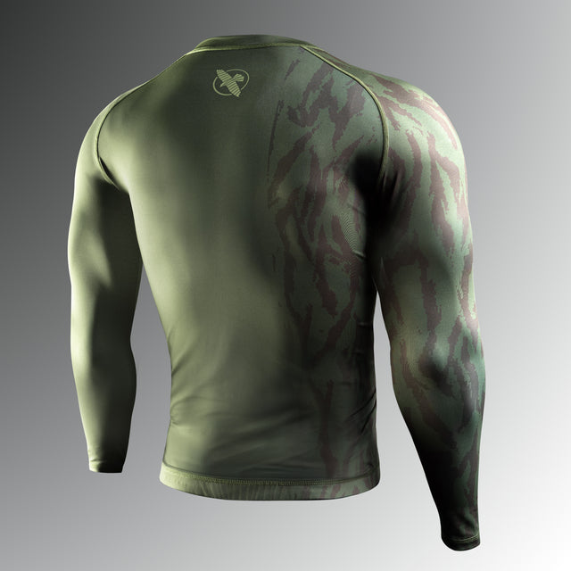 Rashguard Hayabusa Apex Maniche Lunghe – Verde Tattico