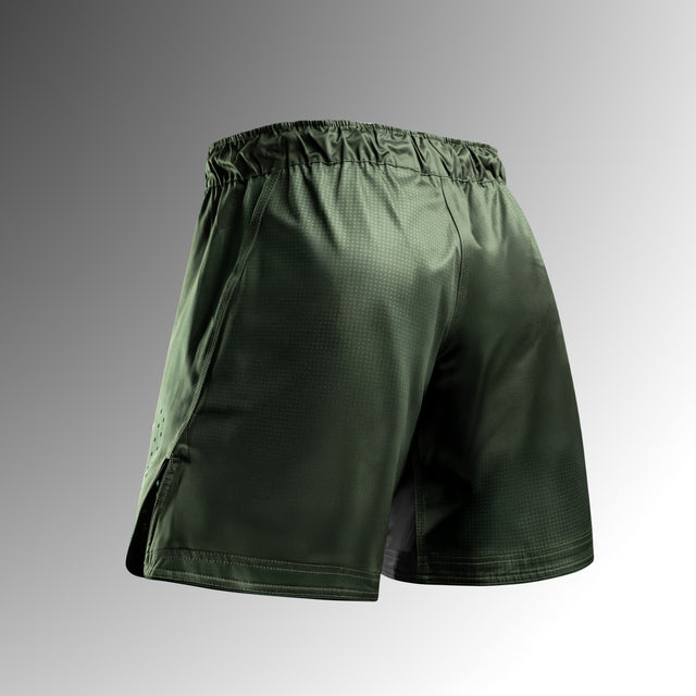 Hayabusa MMA-Shorts Core Mid – Dunkelgrün
