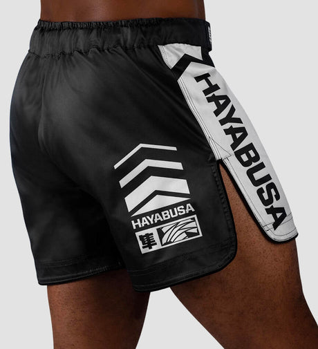 Pantalones de MMA Hayabusa Icon – Negro/Blanco